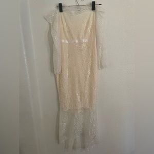 BRAND NEW ✨ Lace Midi Dress- S